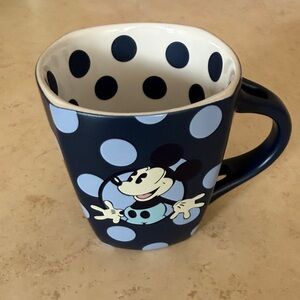 Playful Navy and White Disney Micky Mouse Mug